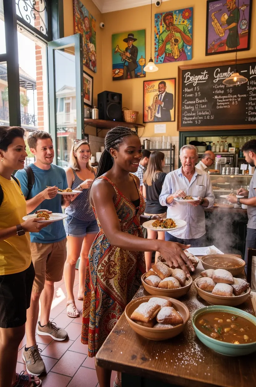 Traveler planning unique itinerary with local guide insights